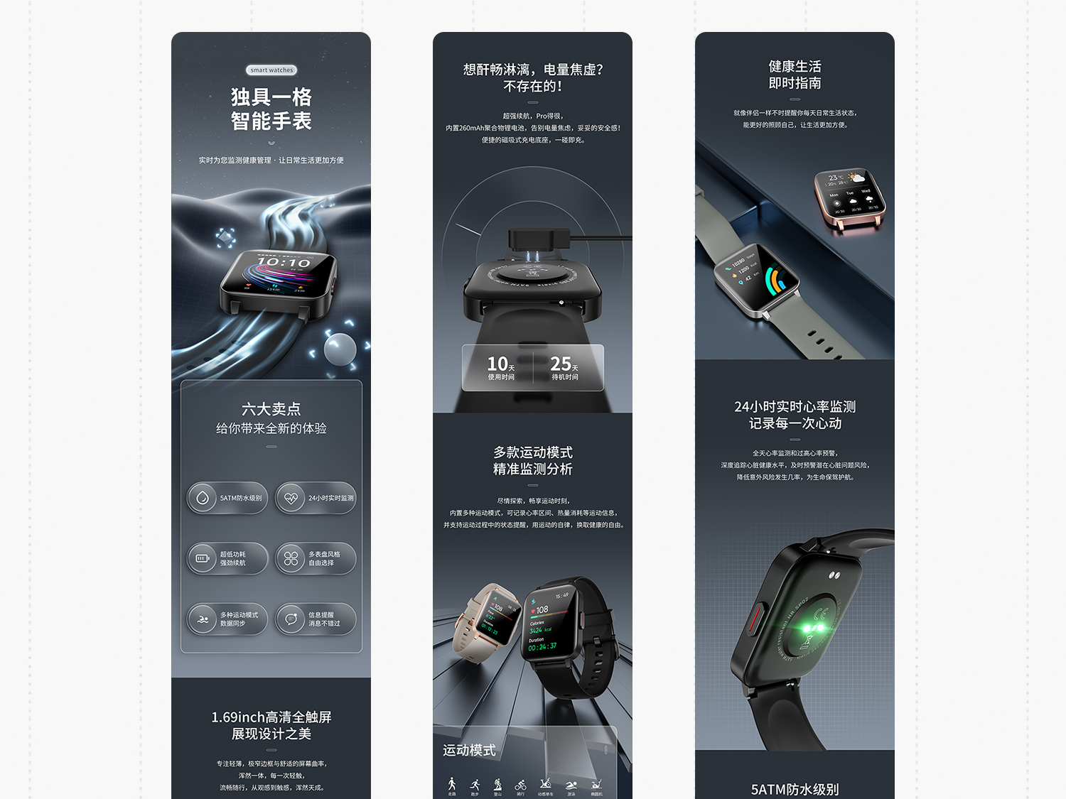 Detail page，c4d，online retailers，