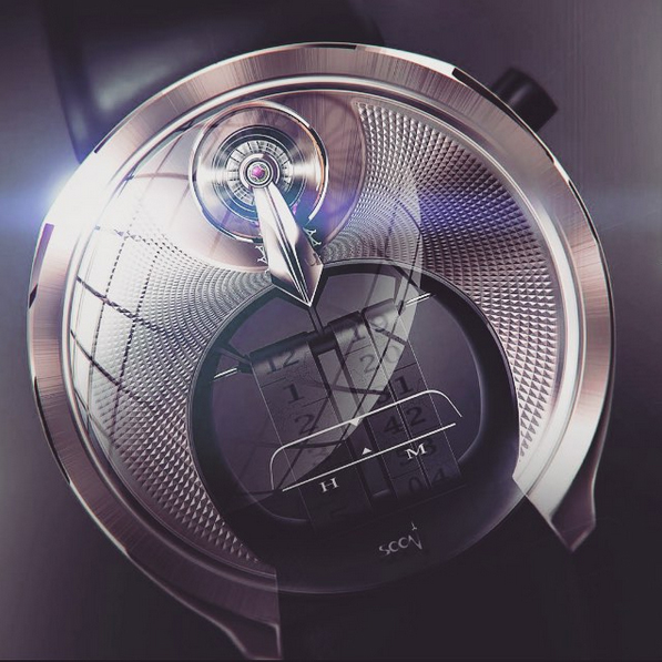 Wrist watch，Hand drawn，ps，Ubee ，conceptual design，design sketch，Sense of future，