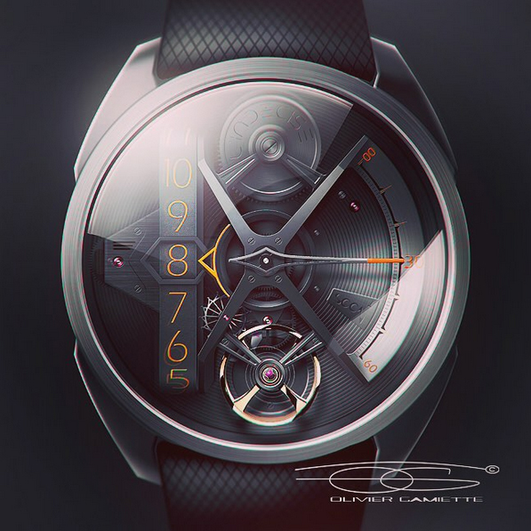 Wrist watch，Hand drawn，ps，Ubee ，conceptual design，design sketch，Sense of future，