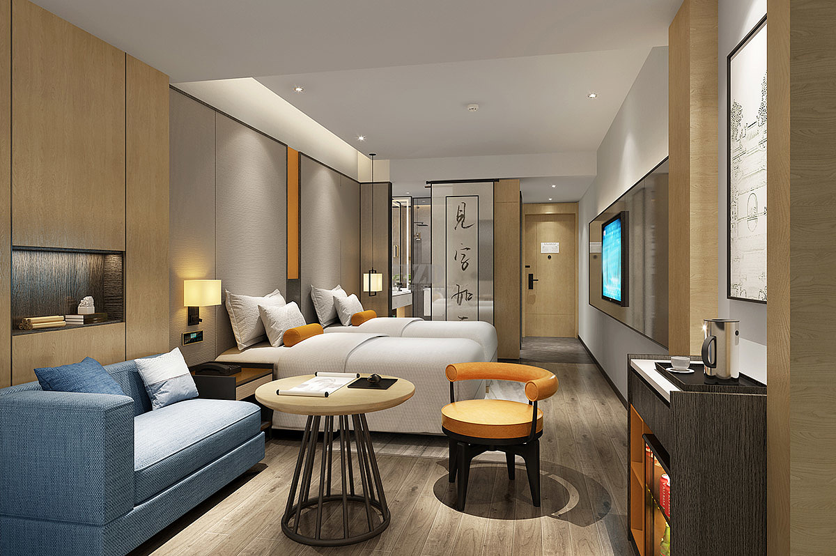 Hotel Design，Chengdu hotel design，Redtory design，