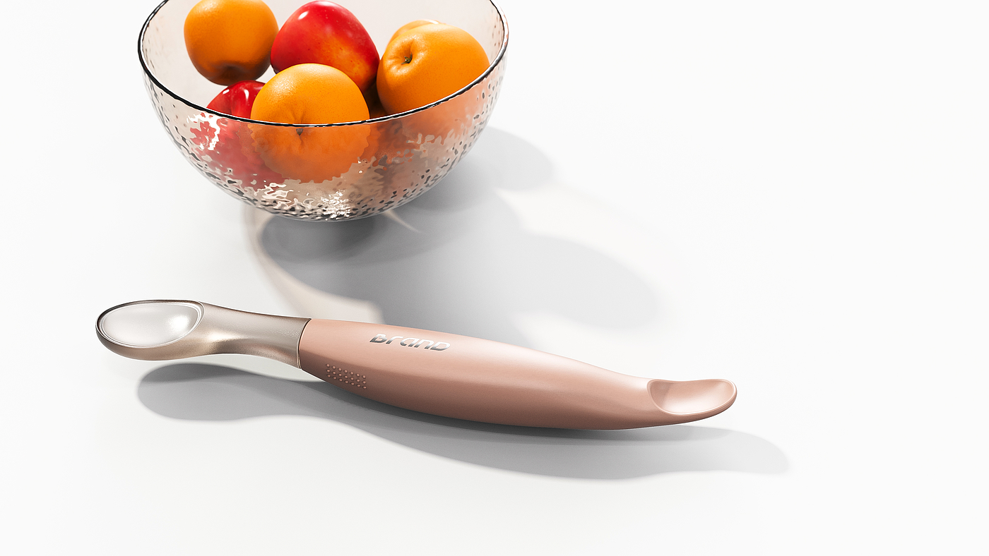 Baby puree spoon，