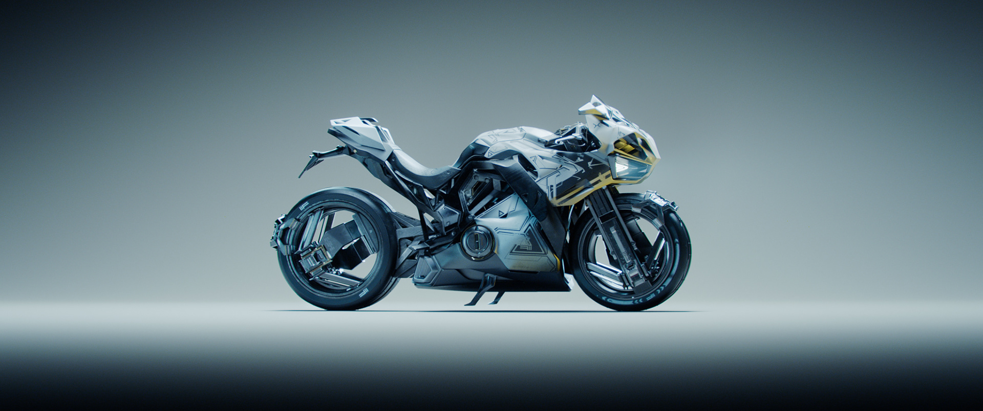 motorcycle，cgi，visualization，