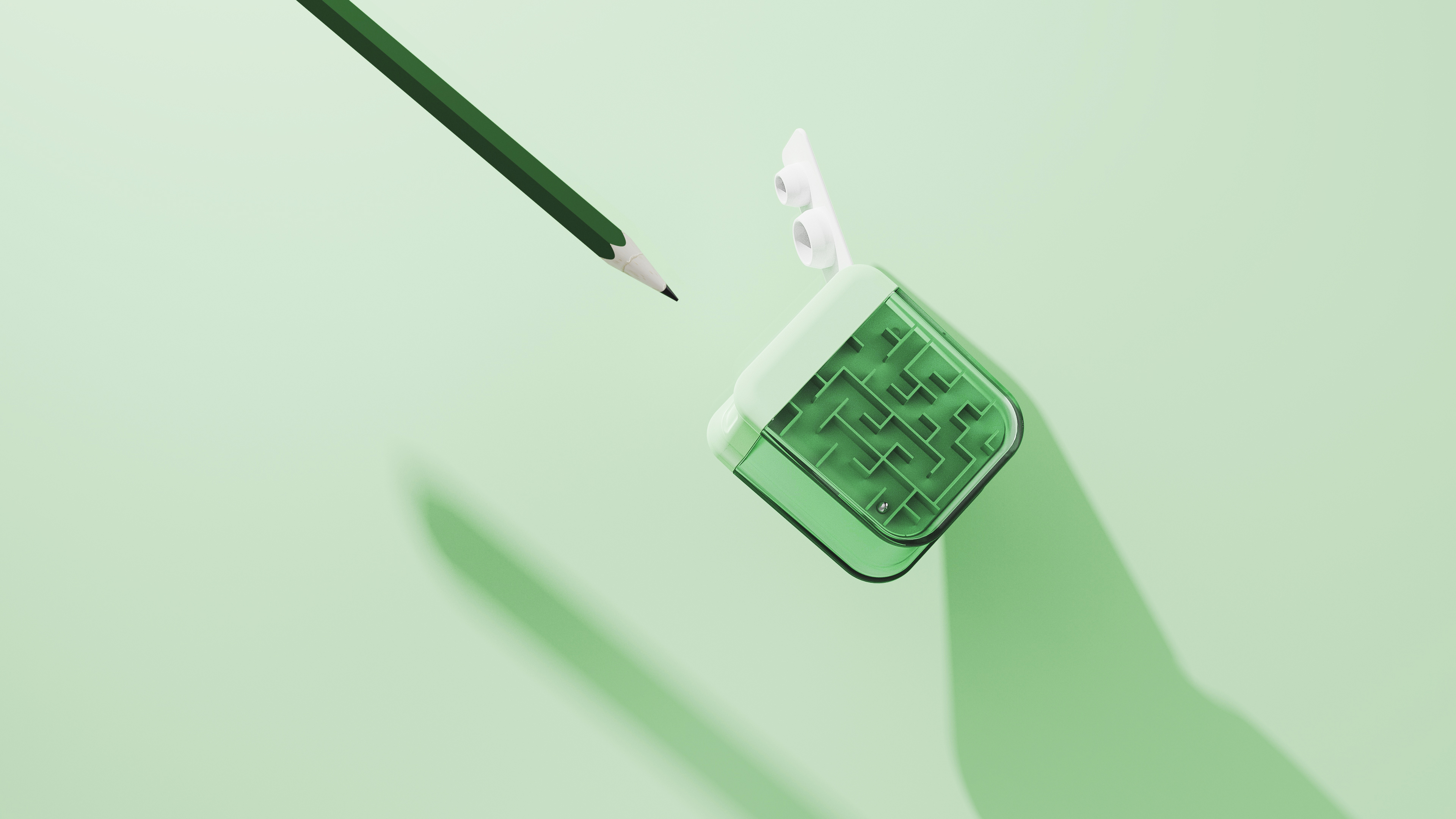 Maze pencil sharpener，