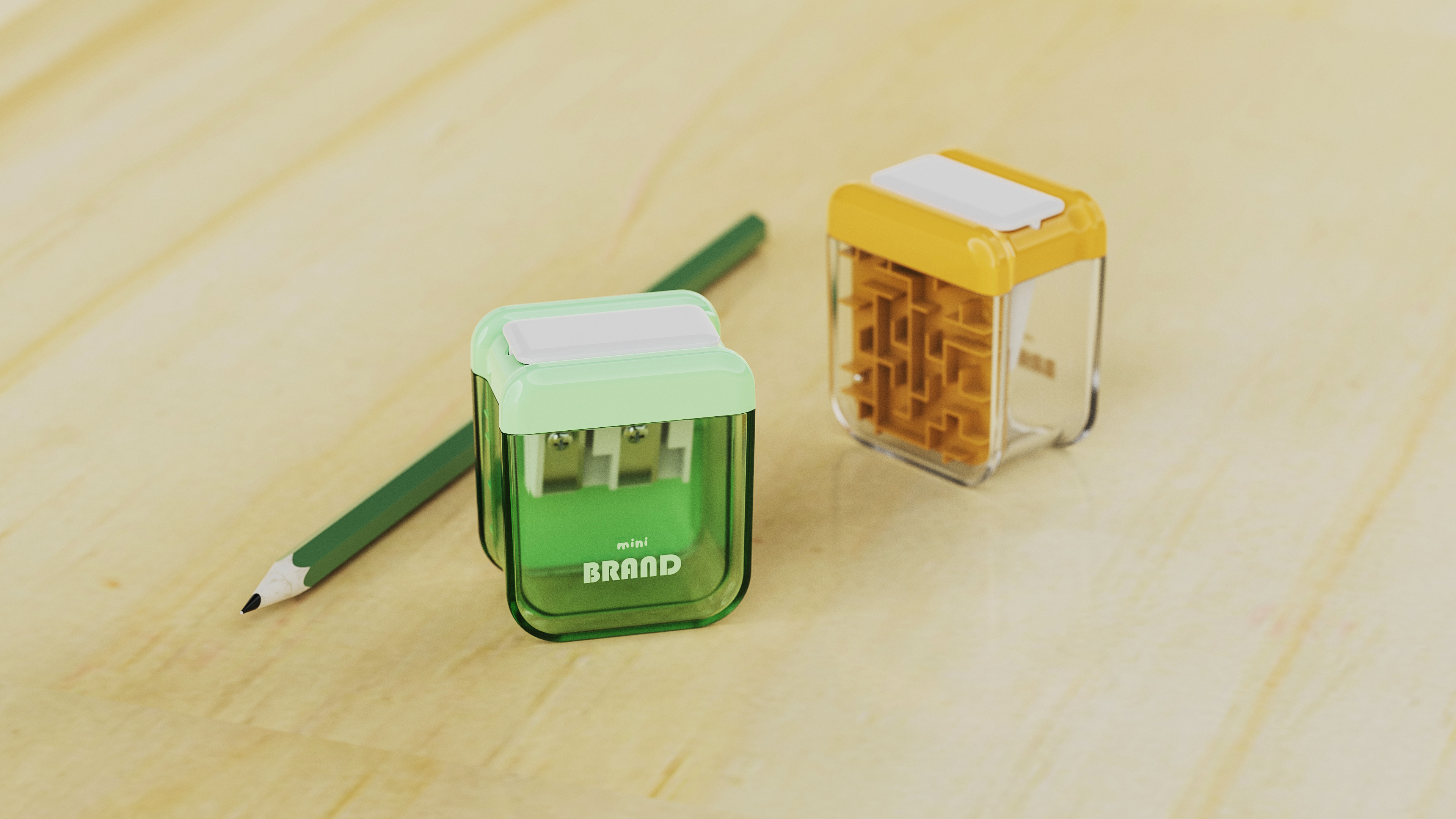 Maze pencil sharpener，