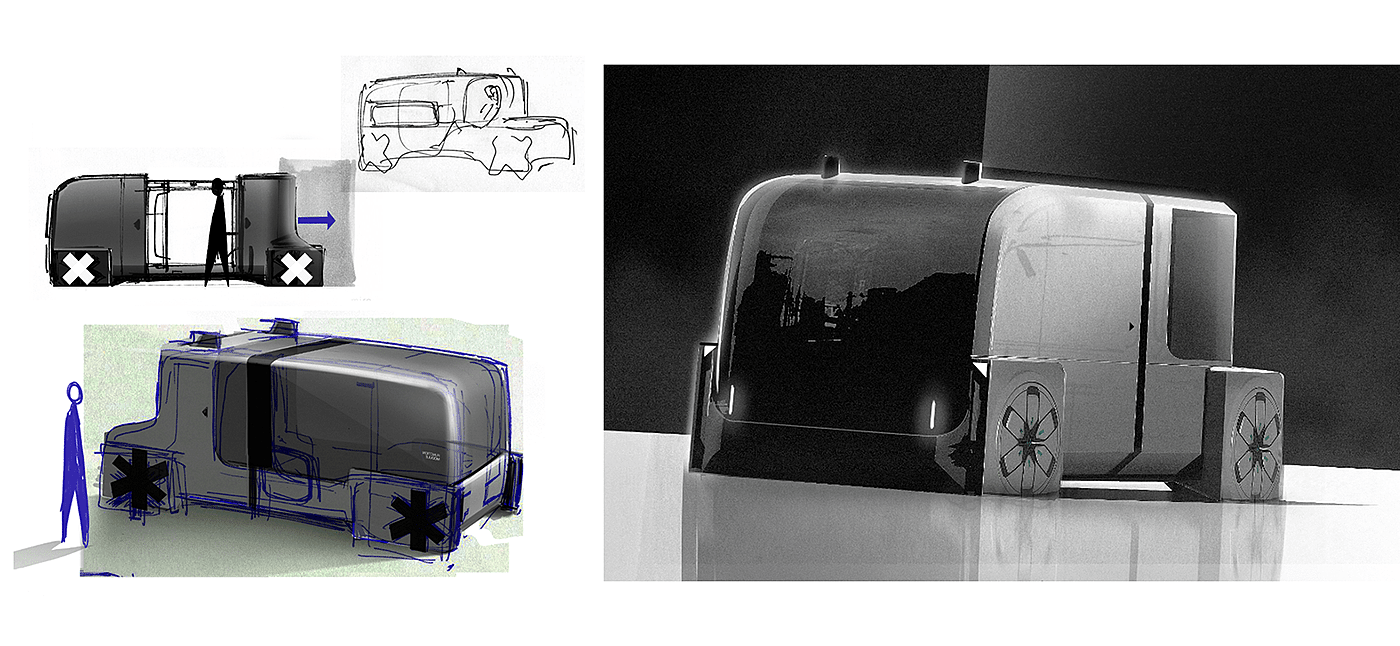automobile，Box type，vehicle，originality，design，modeling，3d，