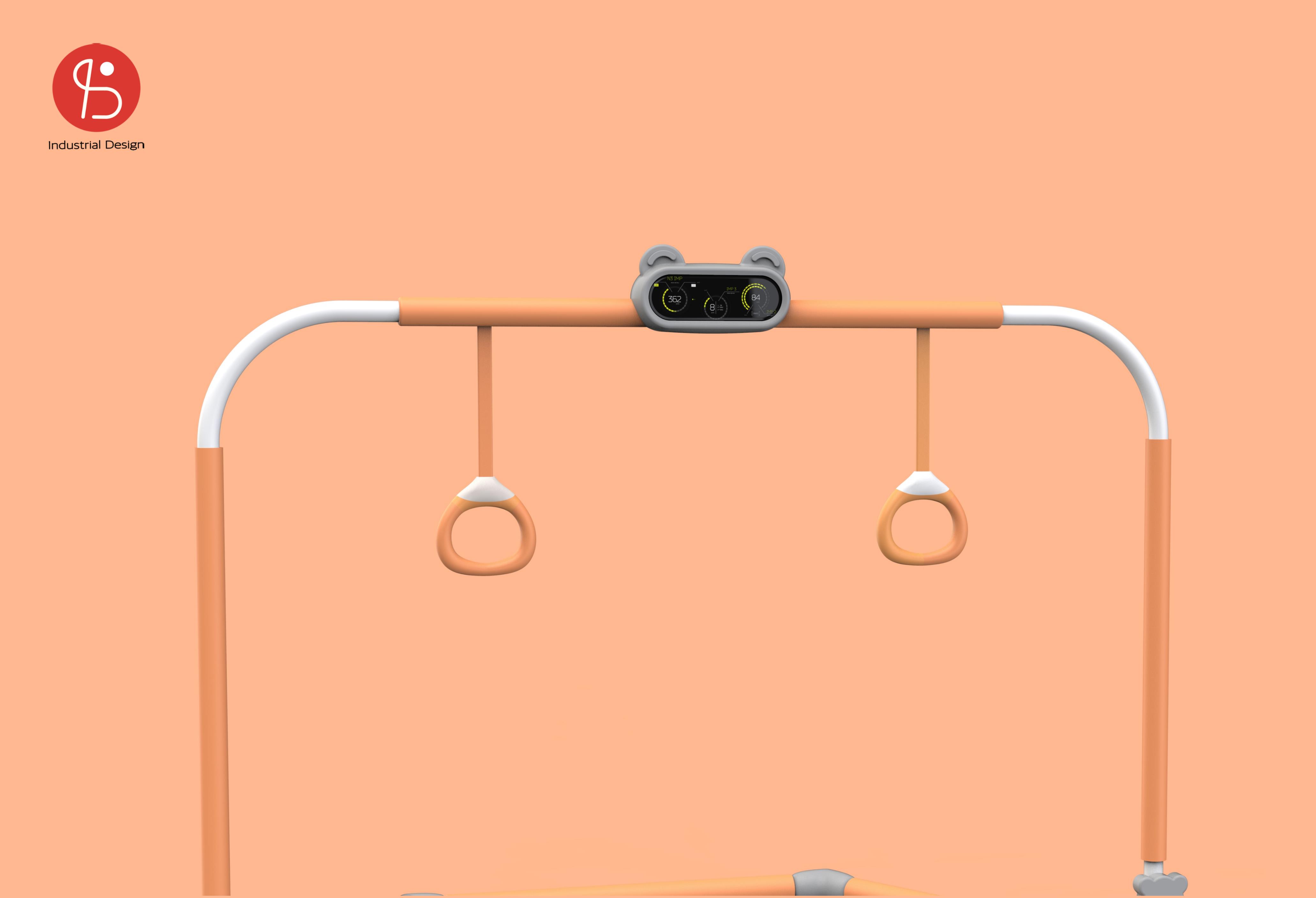 Appearance design and structure design of children's trampoline，