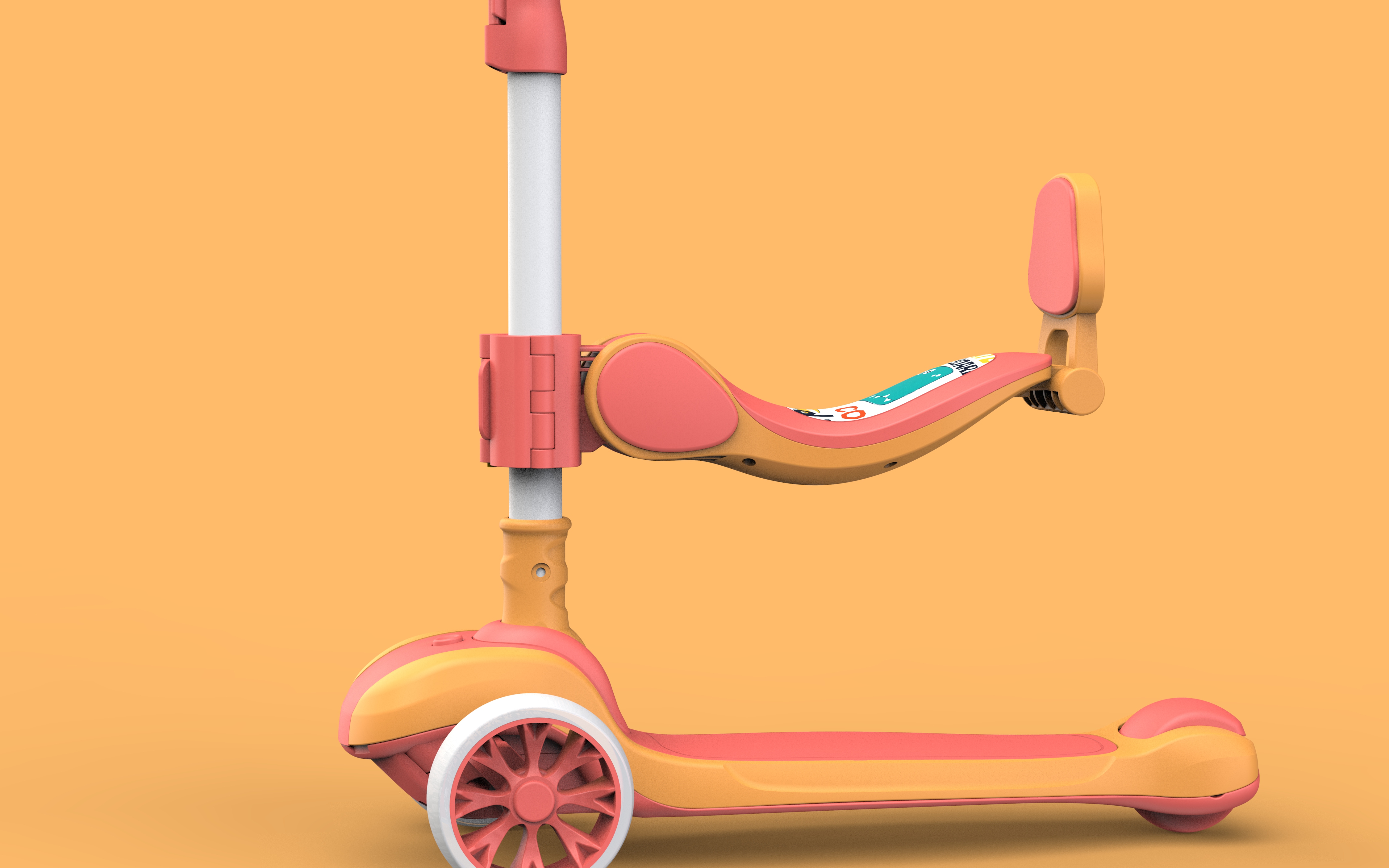 Cushion Design for Children Scooter，