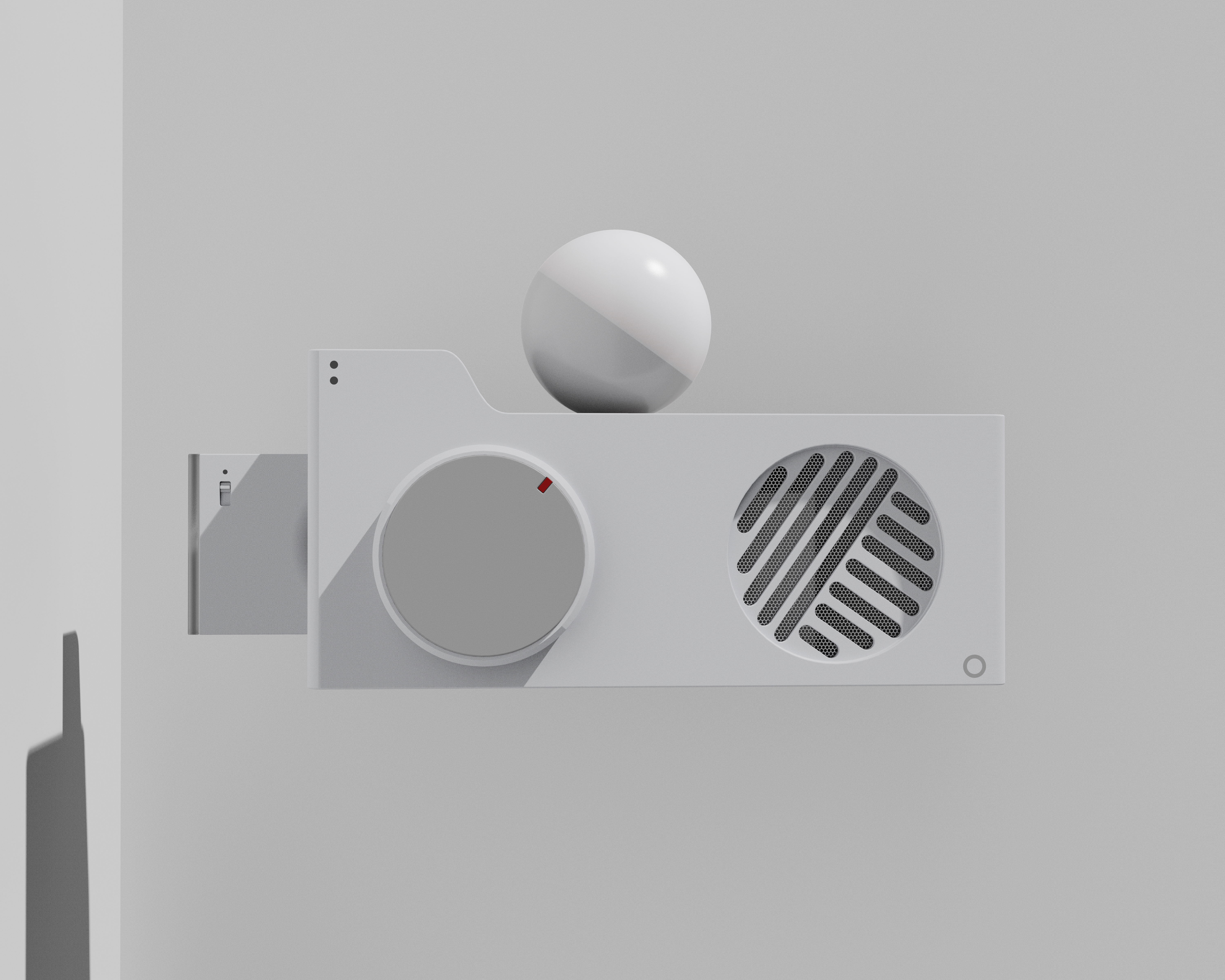 Desktop products，industrial design，Happiness，Simplicity，slide，sound，Desk lamp，