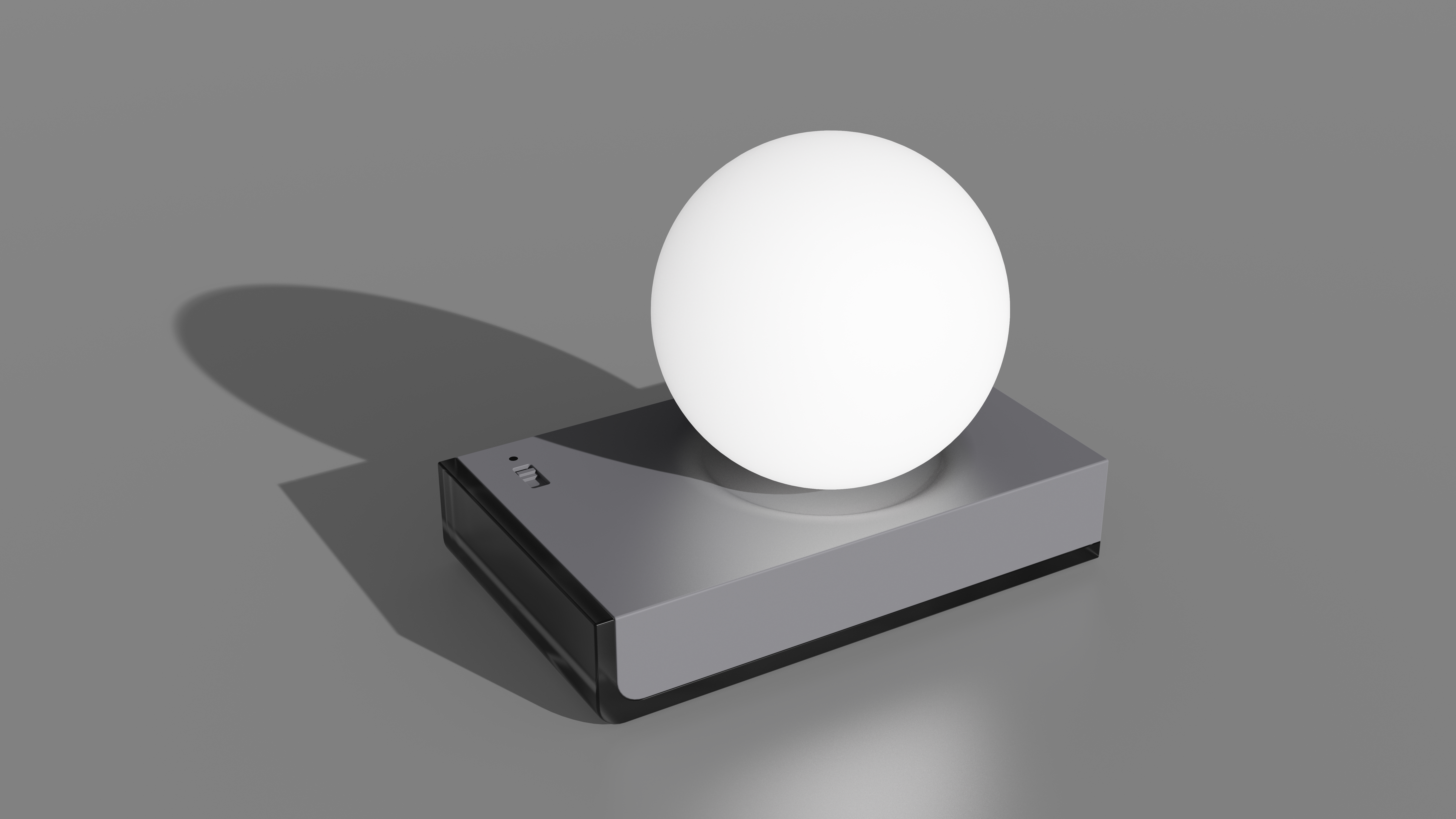 Desktop products，industrial design，Happiness，Simplicity，slide，sound，Desk lamp，