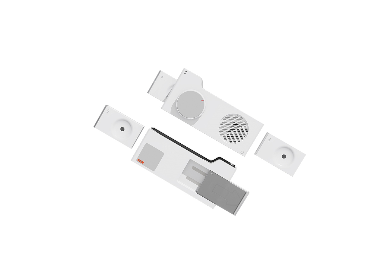 Desktop products，industrial design，Happiness，Simplicity，slide，sound，Desk lamp，