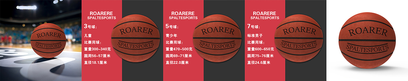 Basketball frame，Basketball，Detail page design，