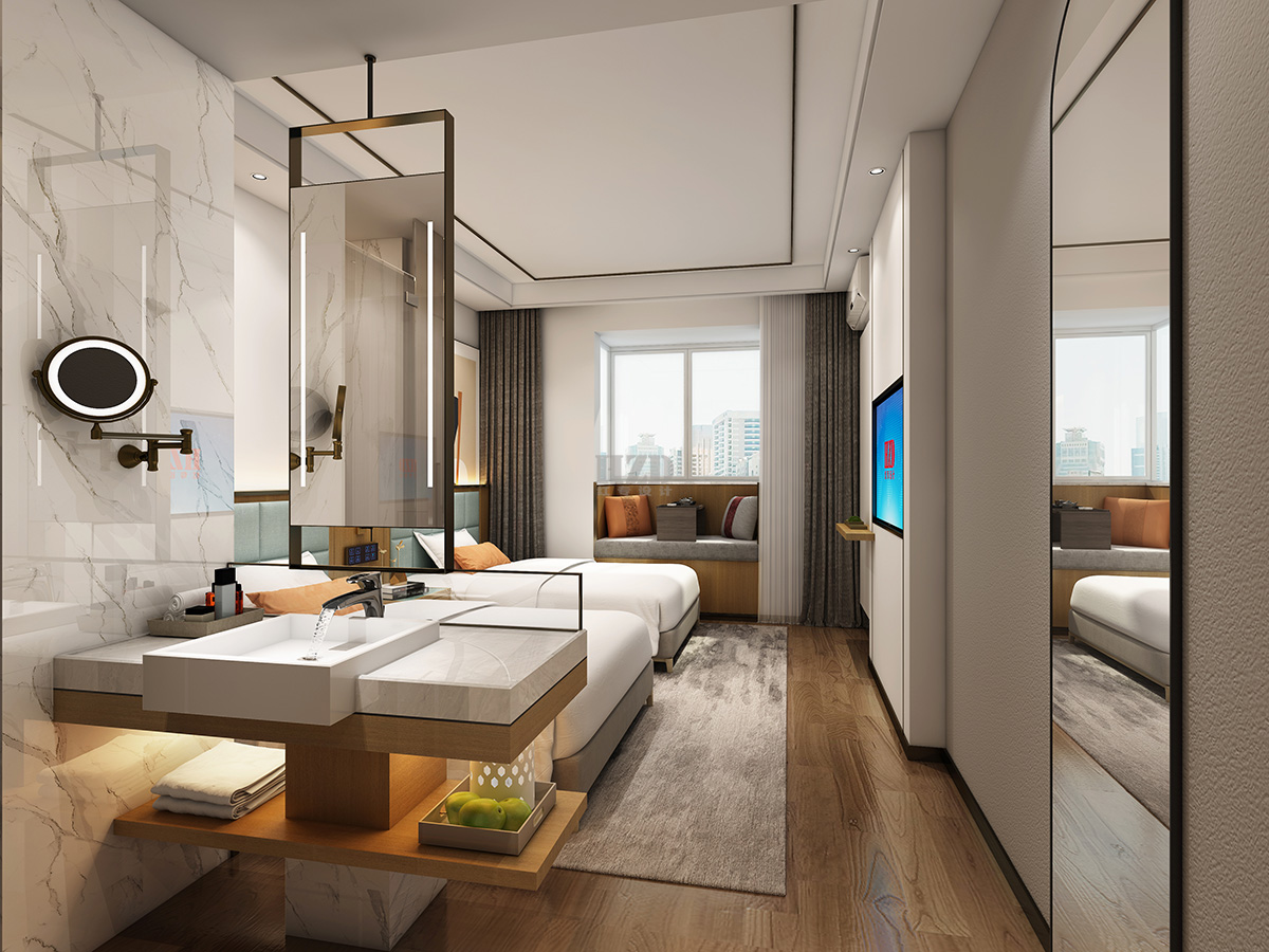 Hotel Design，Redtory design，Chongqing Hotel Design，