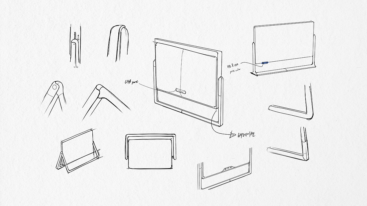 Befree，monitor，portable，Digital，