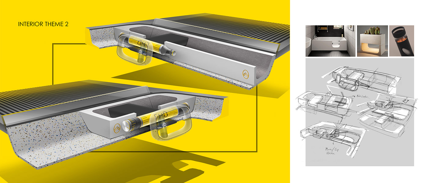 Citroen Visa，automobile，vehicle，conceptual design，