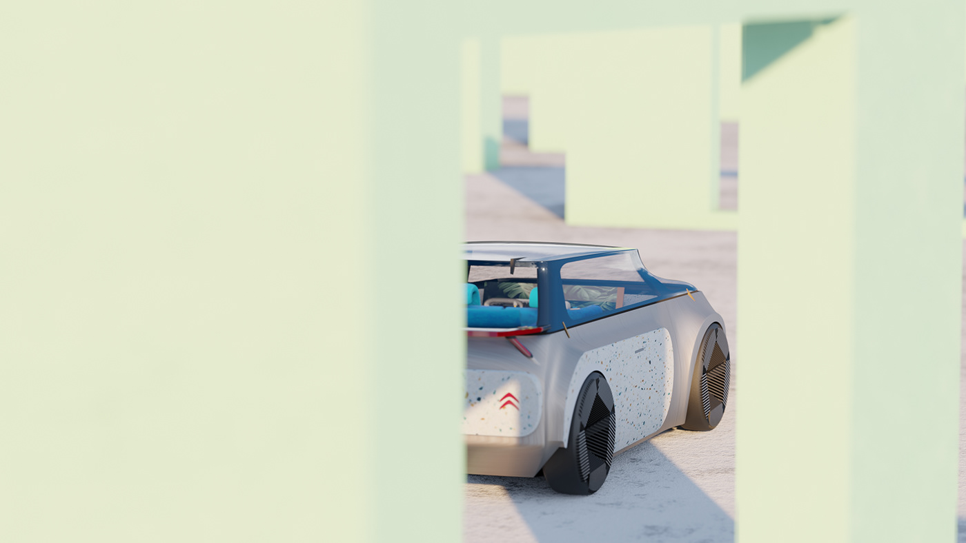 Citroen Visa，automobile，vehicle，conceptual design，