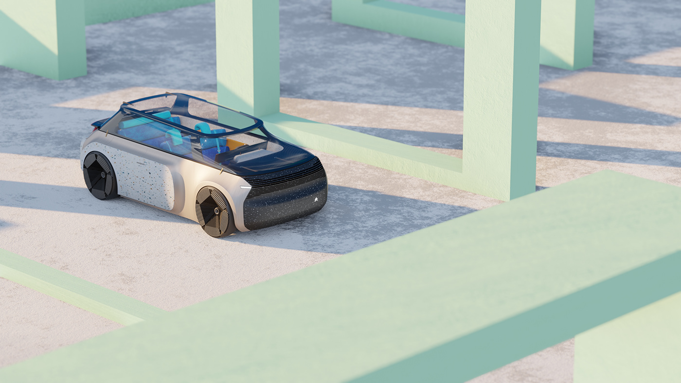 Citroen Visa，automobile，vehicle，conceptual design，