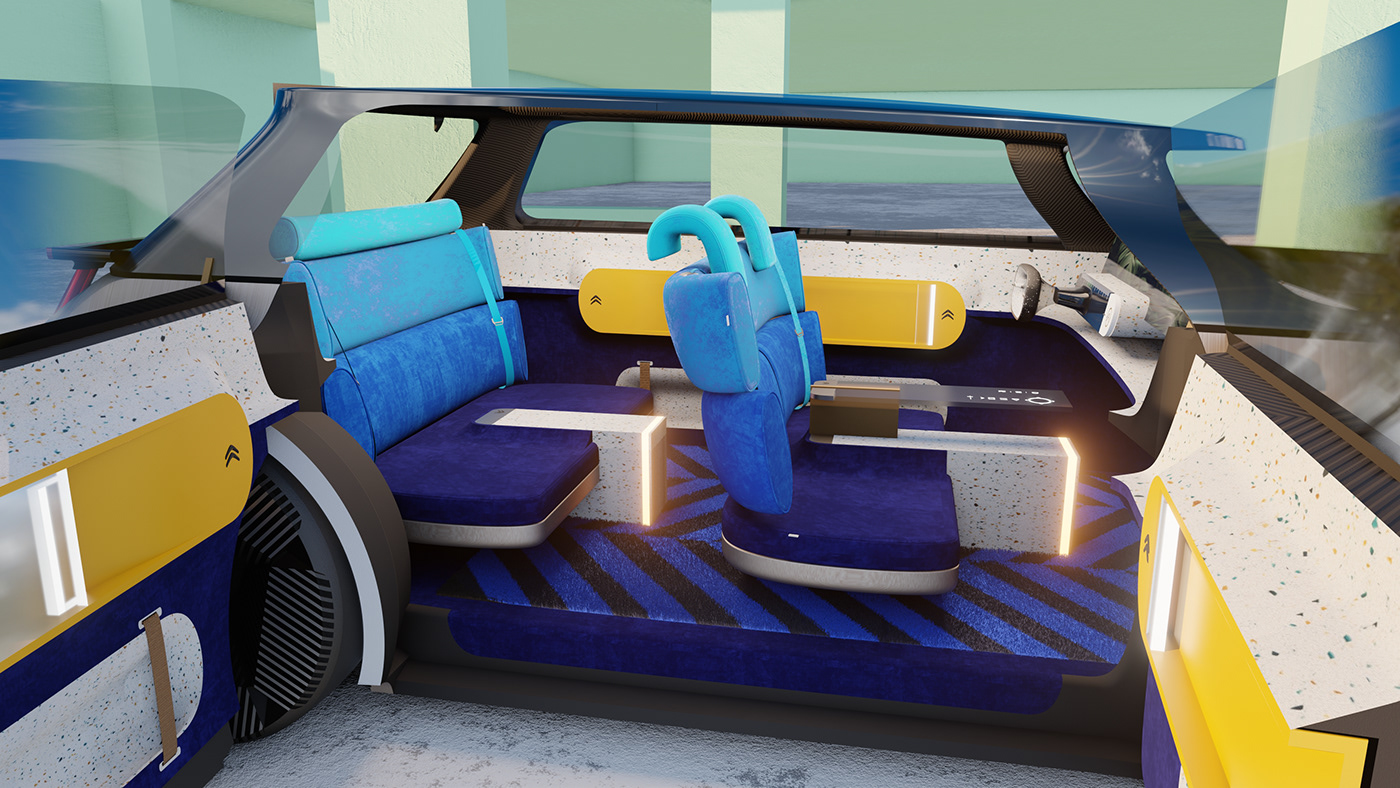 Citroen Visa，automobile，vehicle，conceptual design，