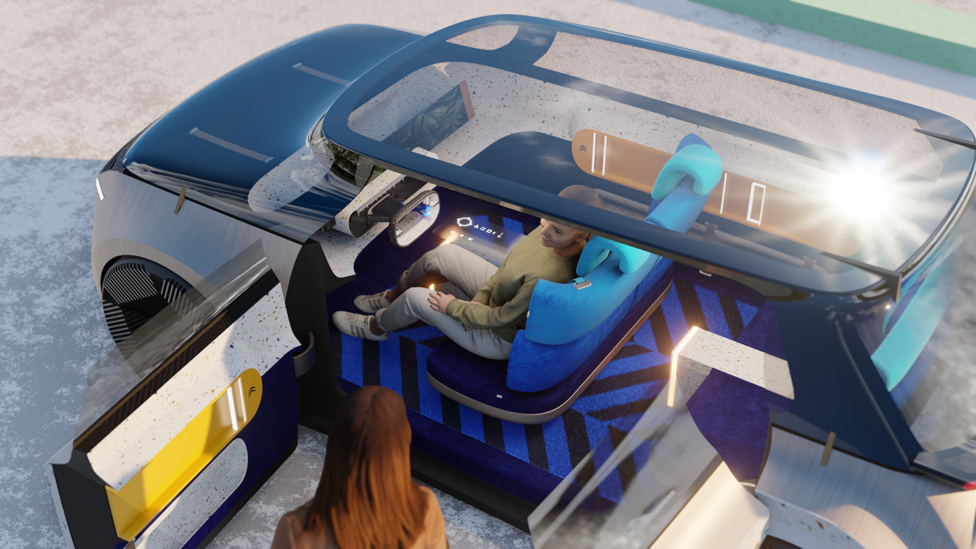 Citroen Visa，automobile，vehicle，conceptual design，