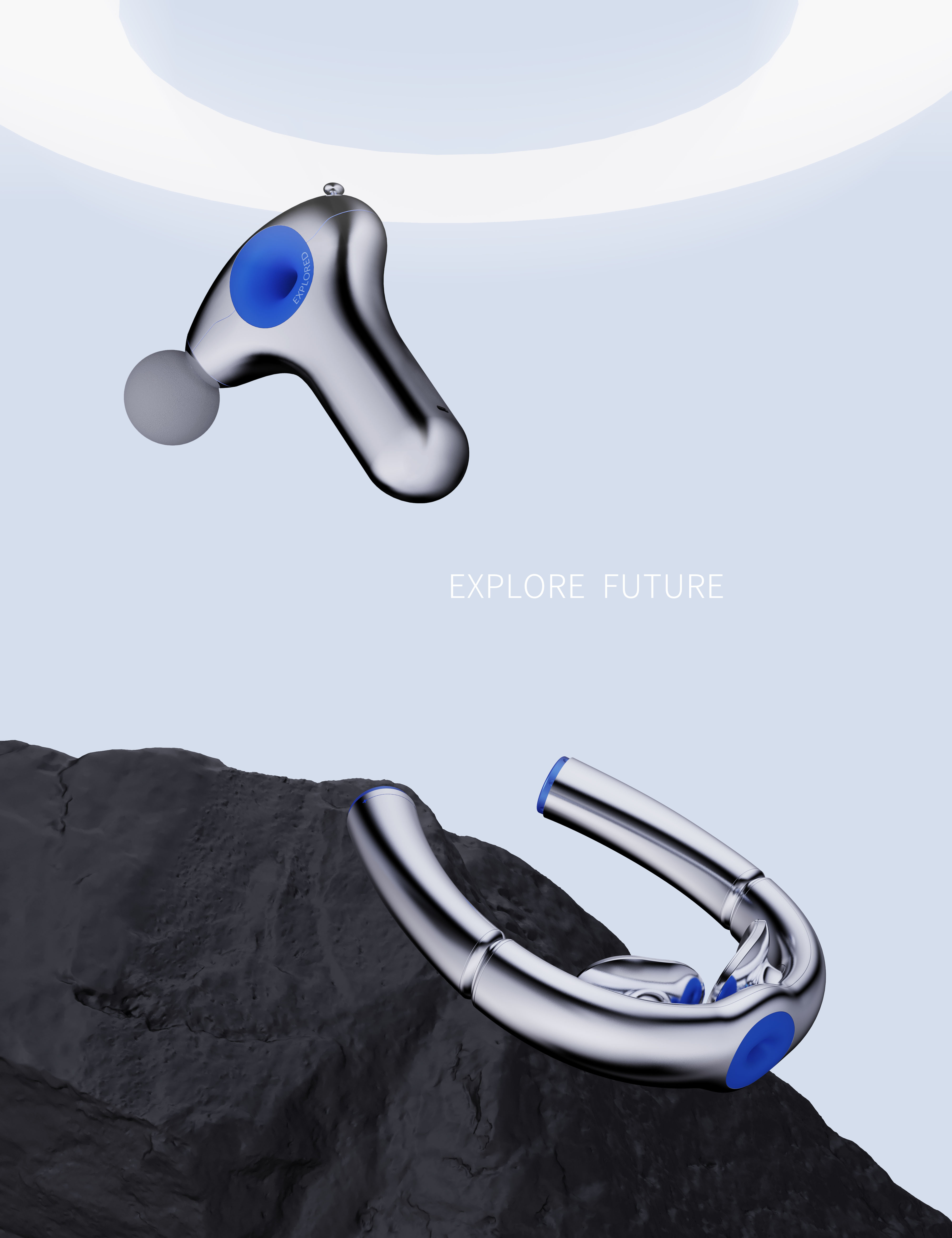 Fascia gun，Cervical massage instrument，Personal care，Massage gun，