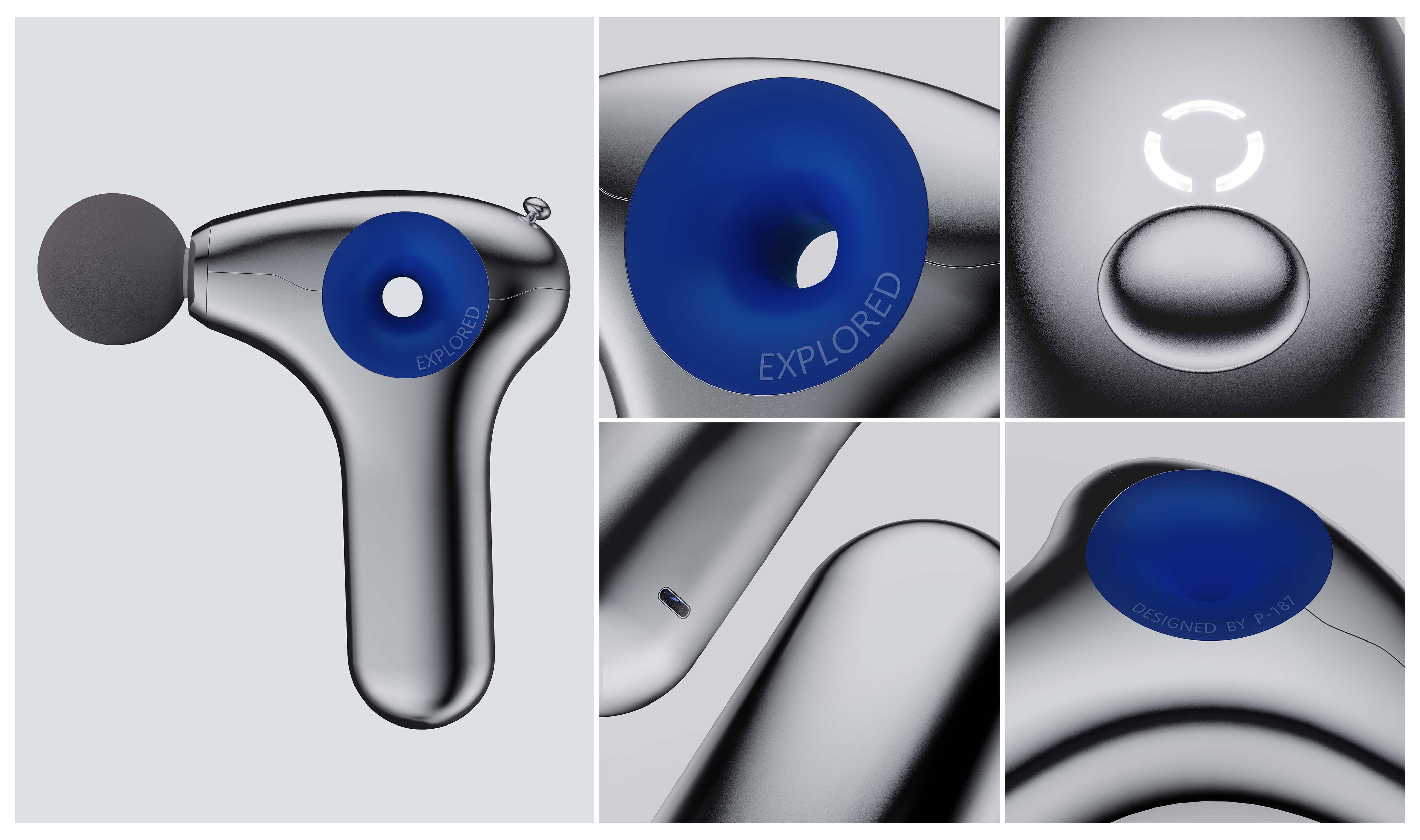 Fascia gun，Cervical massage instrument，Personal care，Massage gun，