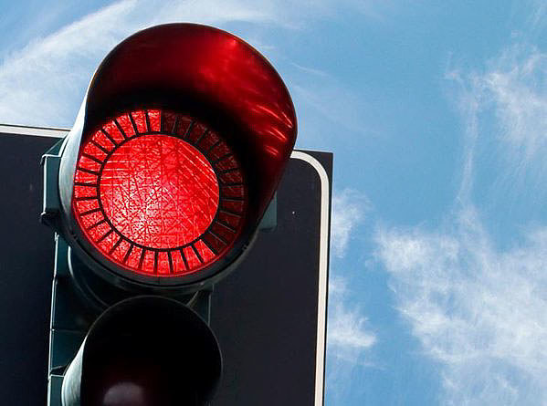 red light，traffic lights，count down，red dot，hommization，Traffic jam，