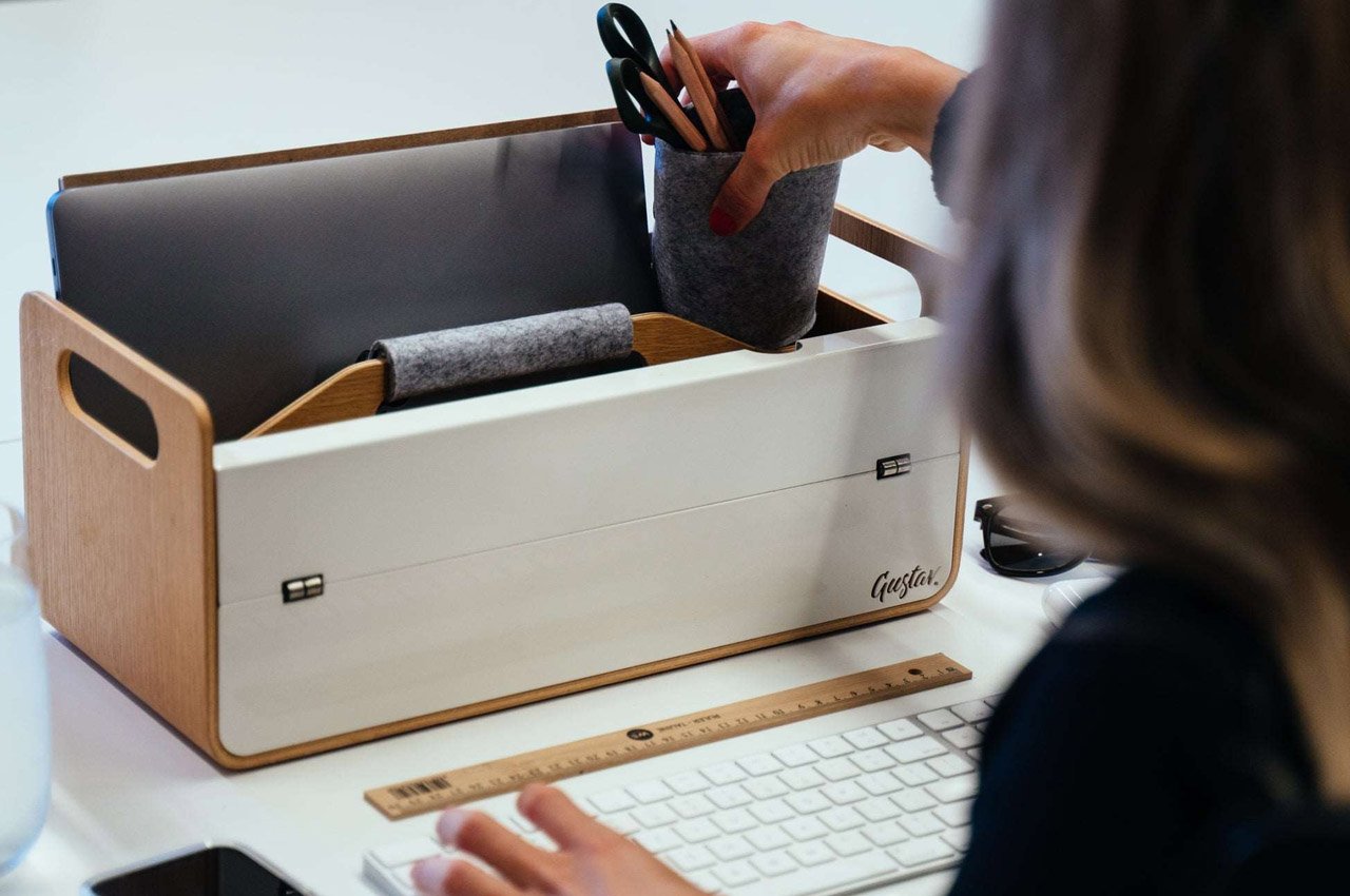 Table，Desk box，Mobile desk box，Design，design，to work in an office，