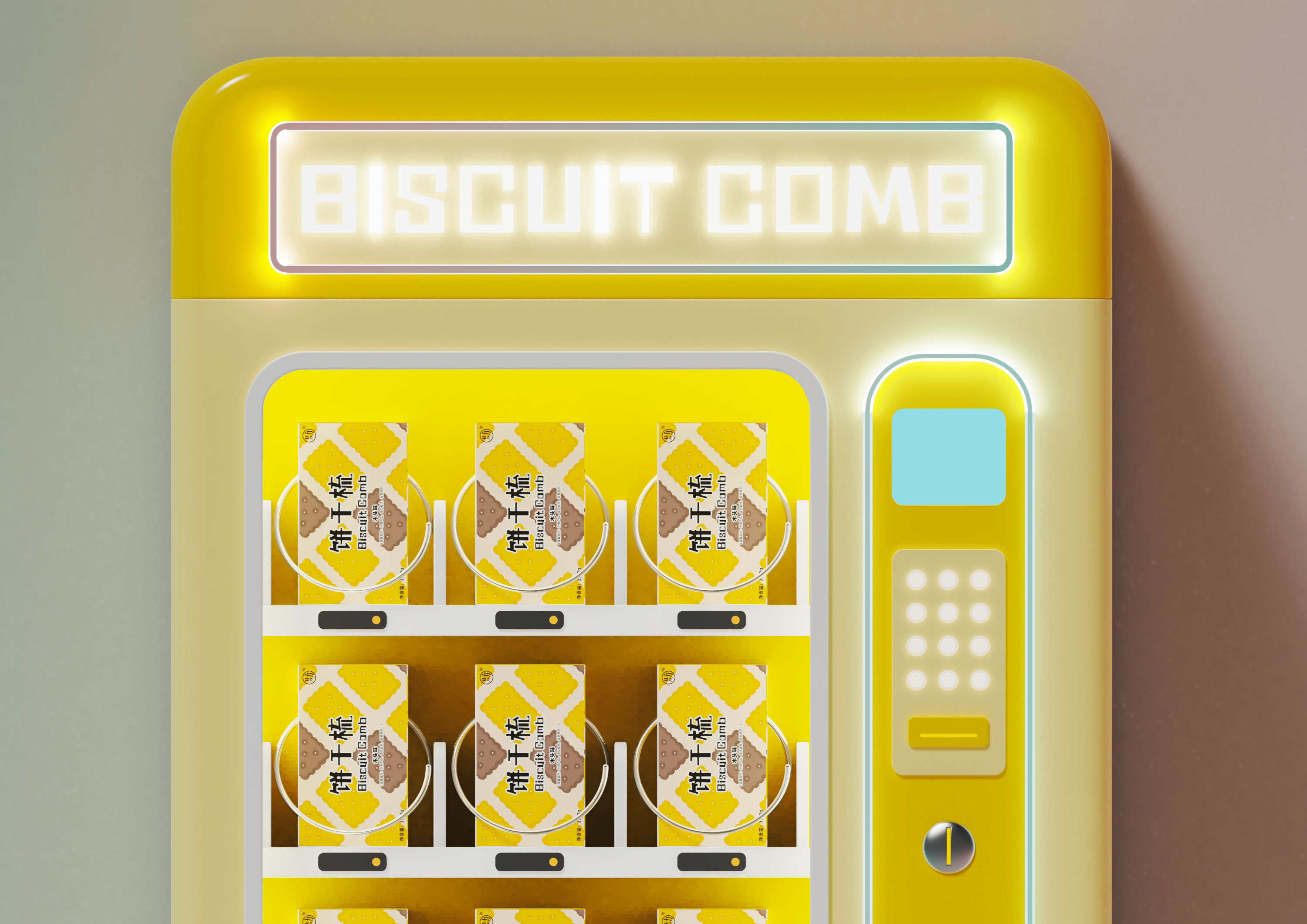 comb，Cultural and creative design，Diligent design，Interesting design，originality，Lovely wind，