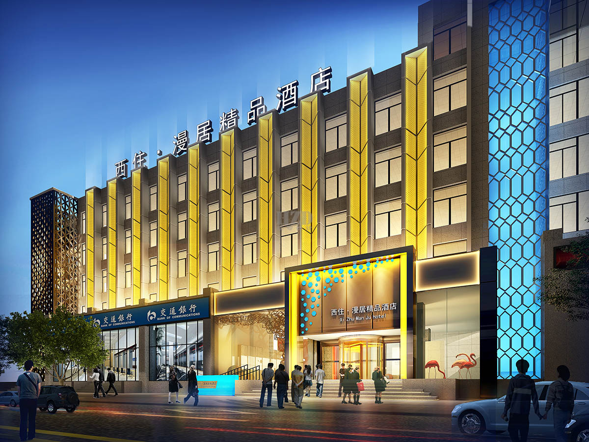Hotel Design，Xi 'an Hotel Design，Redtory design，