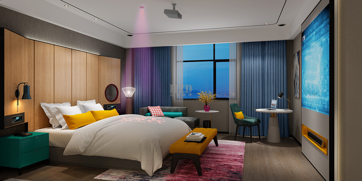 Hotel Design，Xi 'an Hotel Design，Redtory design，