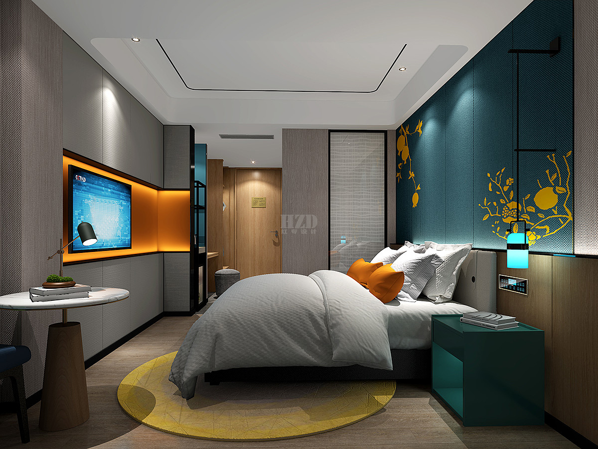 Hotel Design，Xi 'an Hotel Design，Redtory design，