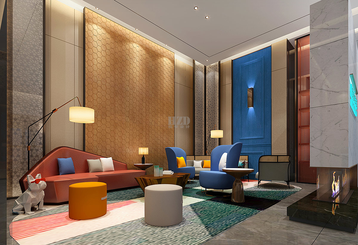 Hotel Design，Xi 'an Hotel Design，Redtory design，