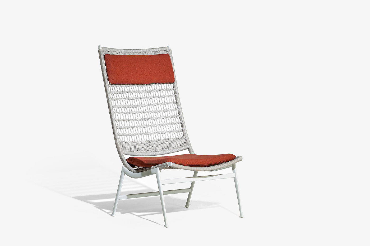 chair，outdoors，Design，High Armrest，weave，