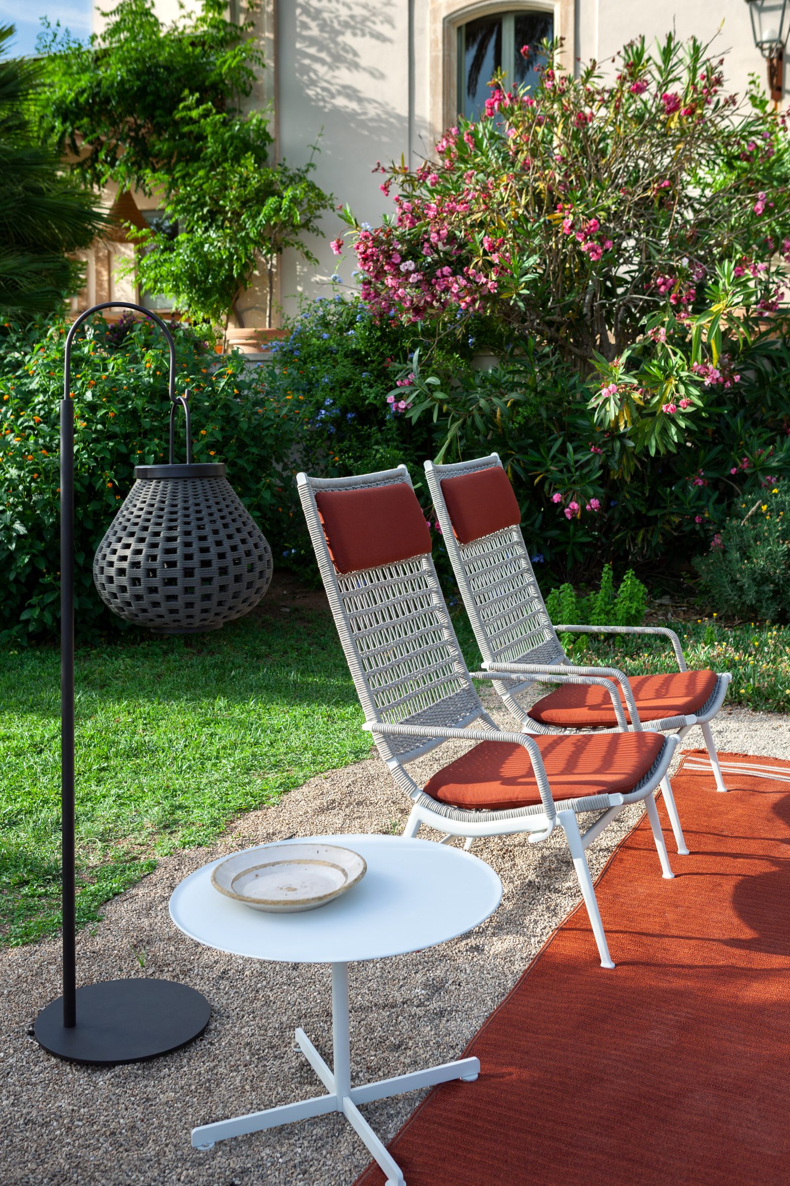 chair，outdoors，Design，High Armrest，weave，