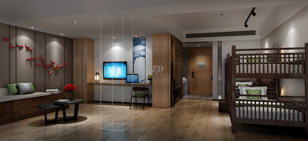 Hotel Design，Chongqing Hotel Design，Redtory design，