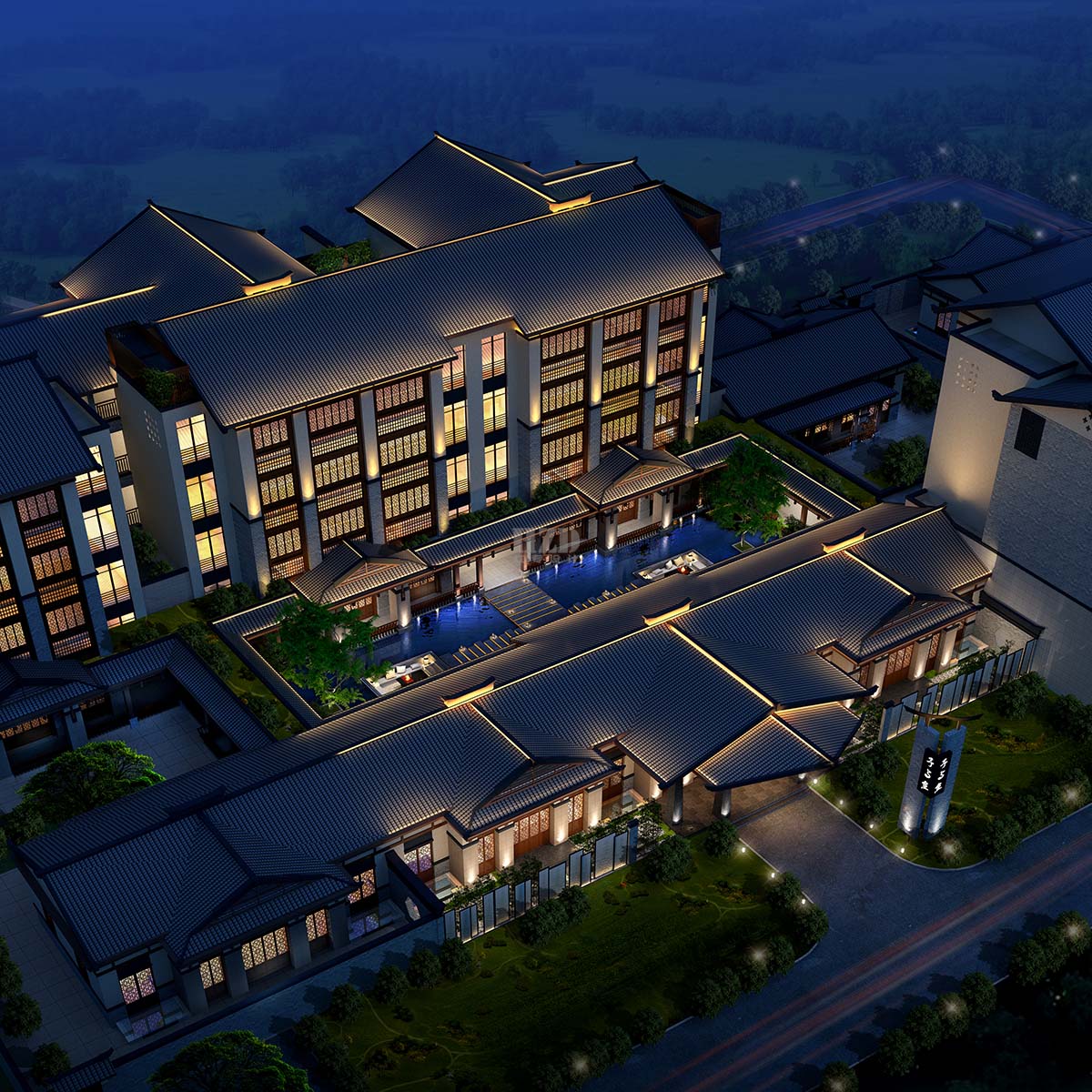 Hotel Design，Chongqing Hotel Design，Redtory design，