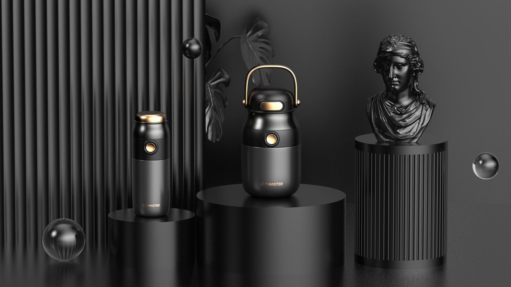 To solve the problem of hot mouth in thermos cup，