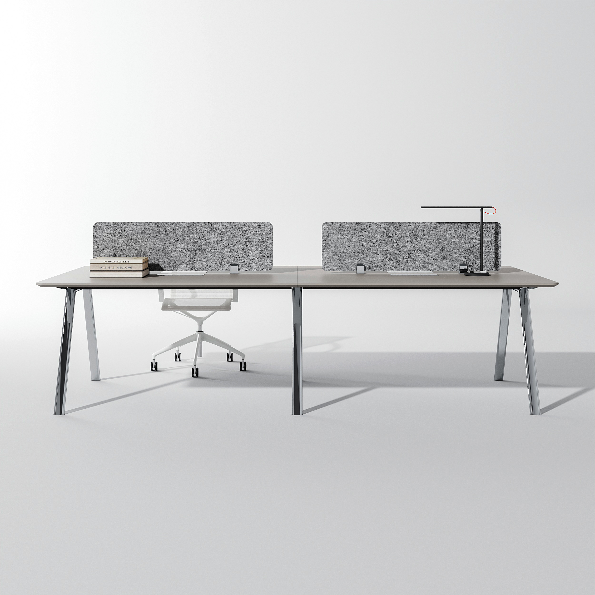 High-end furniture renderings rendering album typesetting design，