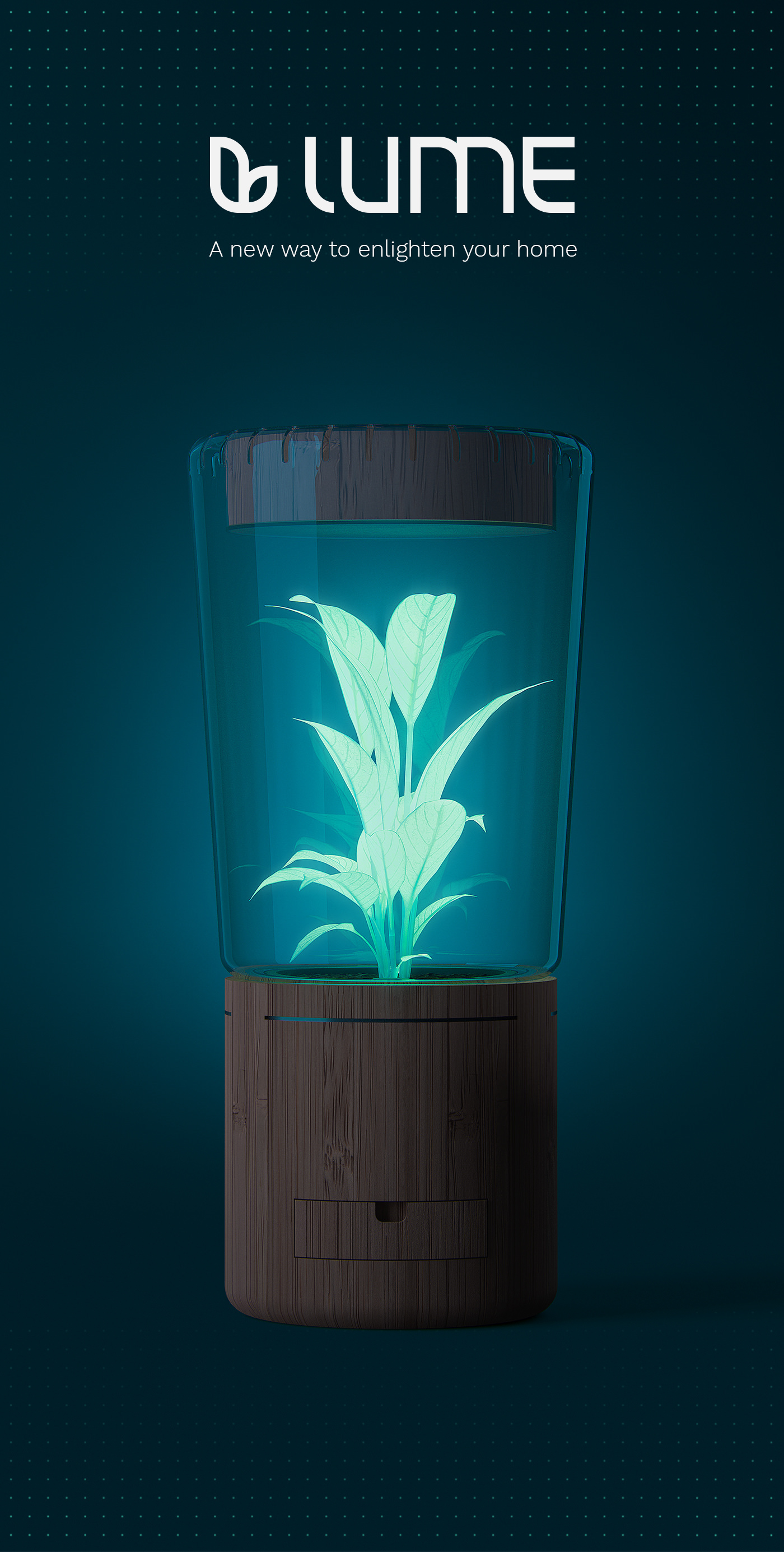 LUME，Plant lamp，product design，industrial design，