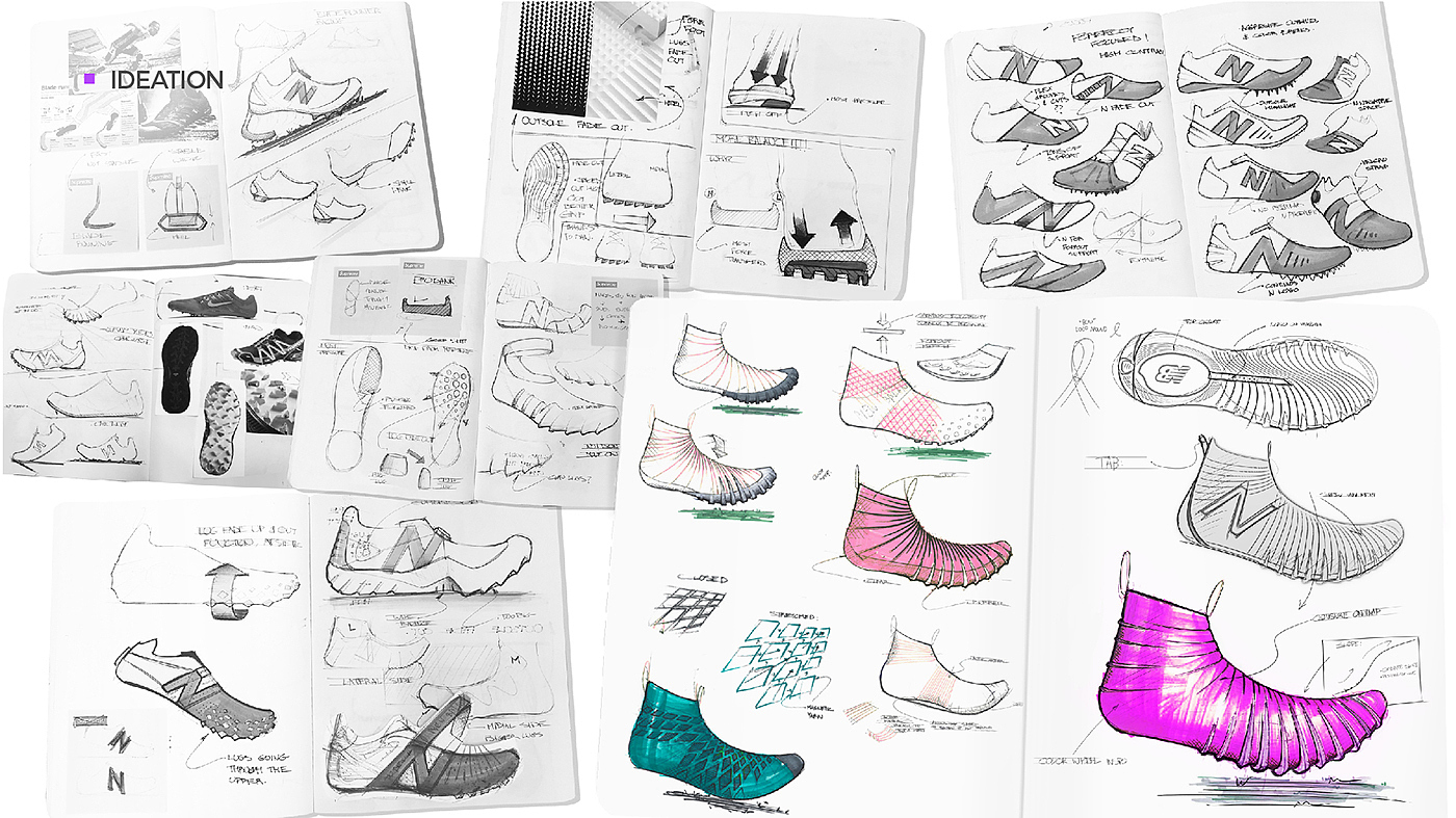 New balance，New Balance 40，sneakers，product design，industrial design，