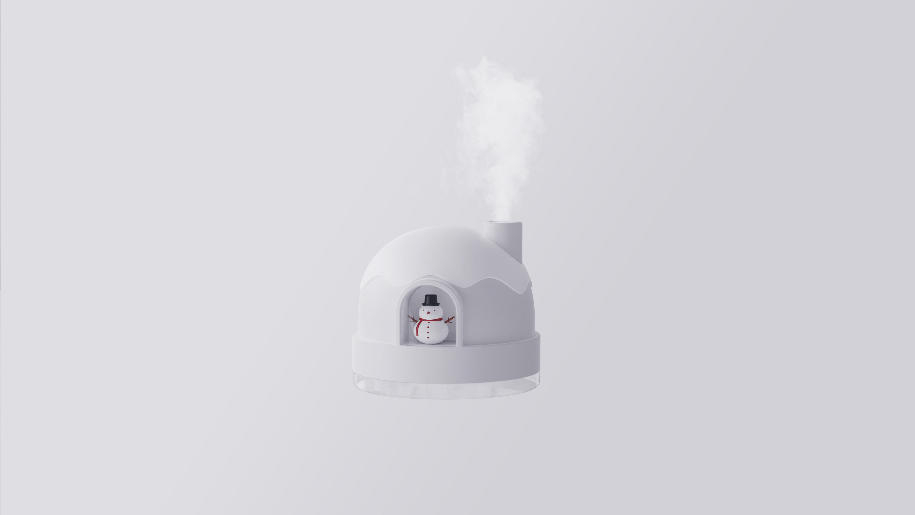Humidifier，Snow house，snowman，lovely，