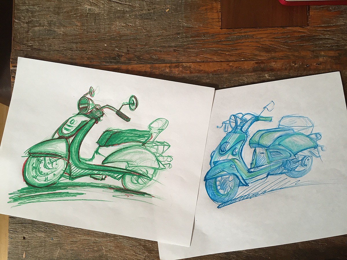 manuscript，sketch，product design，industrial design，