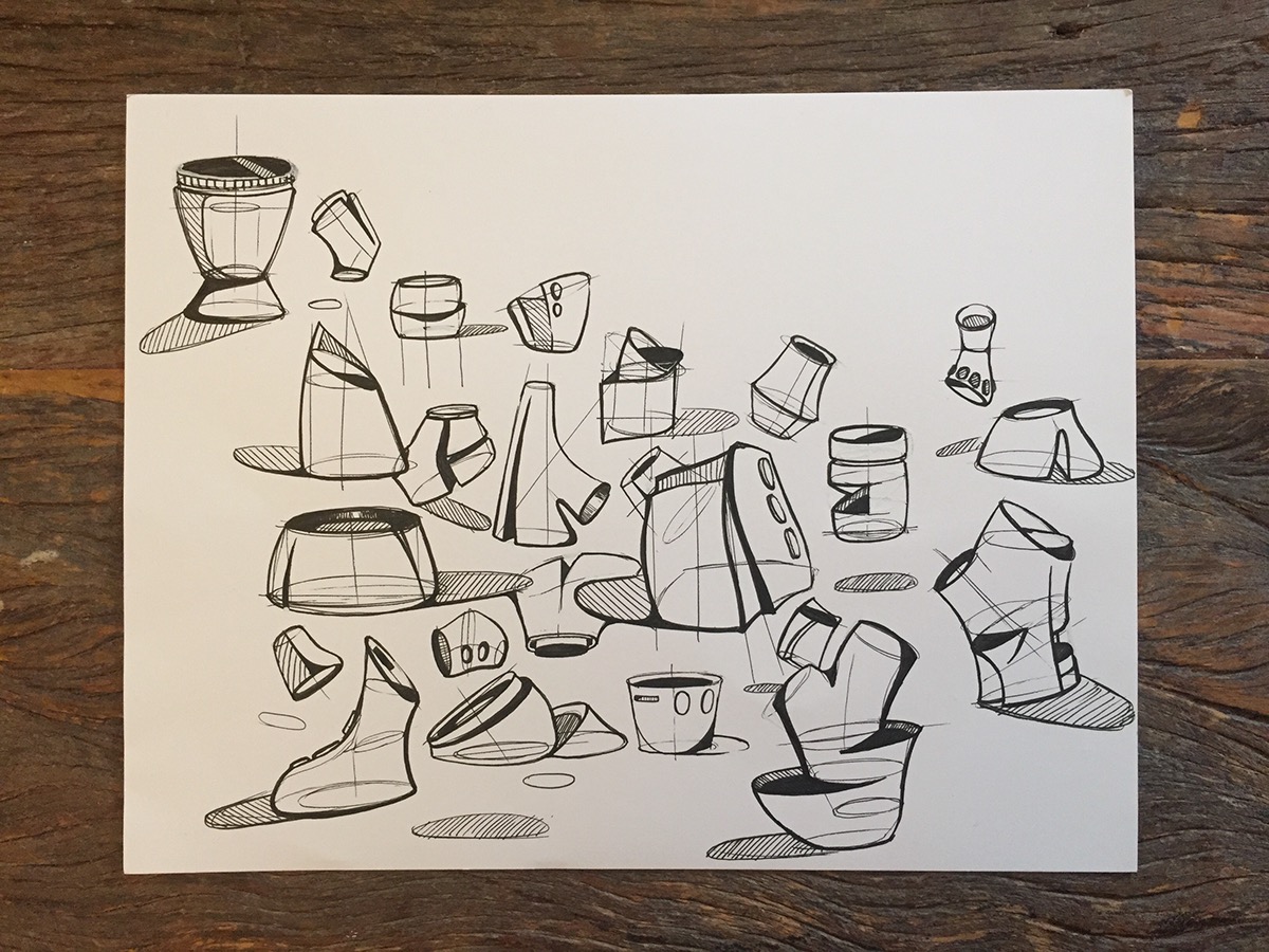 manuscript，sketch，product design，industrial design，