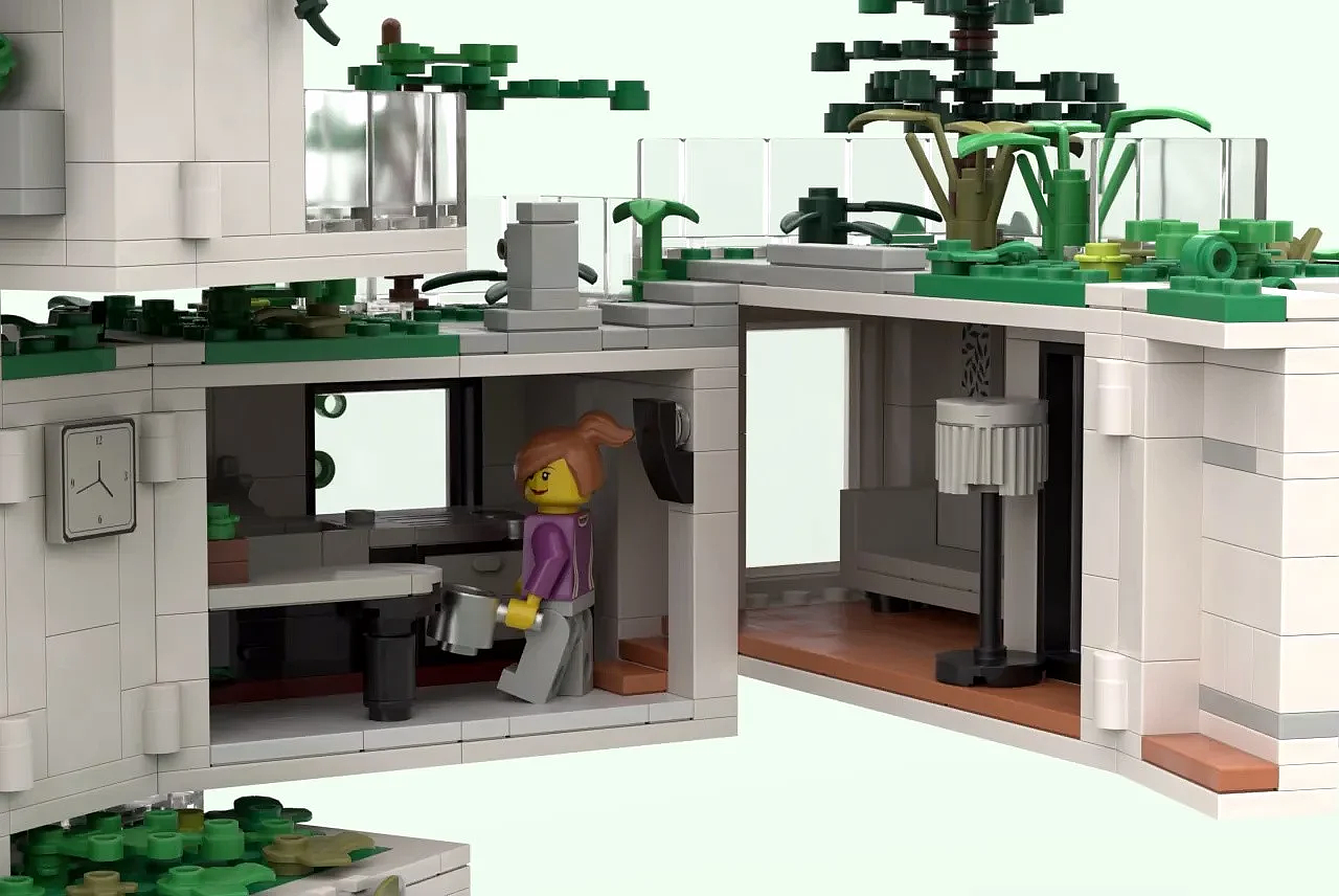 Lego，Architecture，Design，Vertical forest，design，