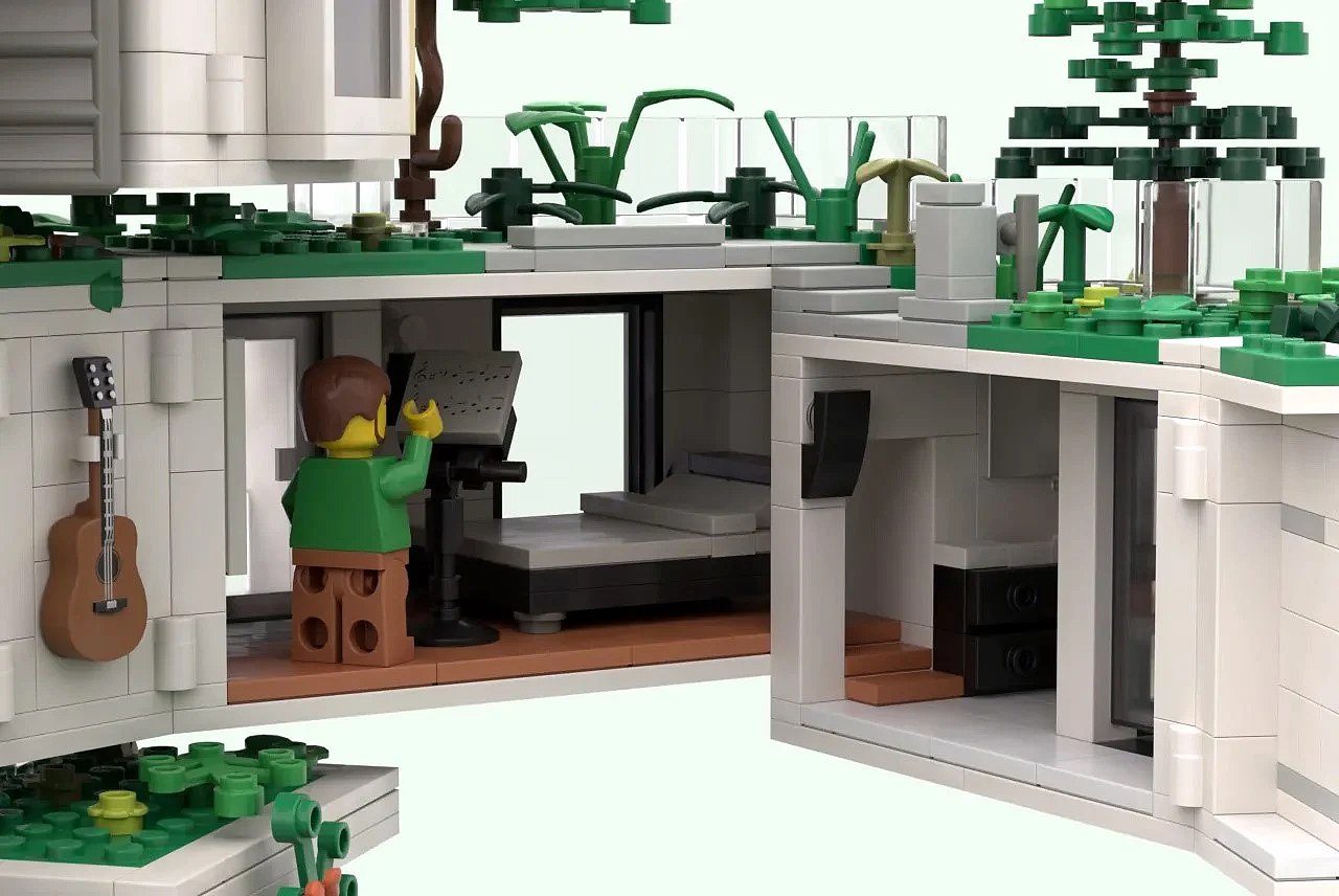 Lego，Architecture，Design，Vertical forest，design，