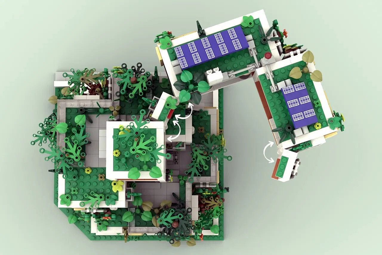 Lego，Architecture，Design，Vertical forest，design，