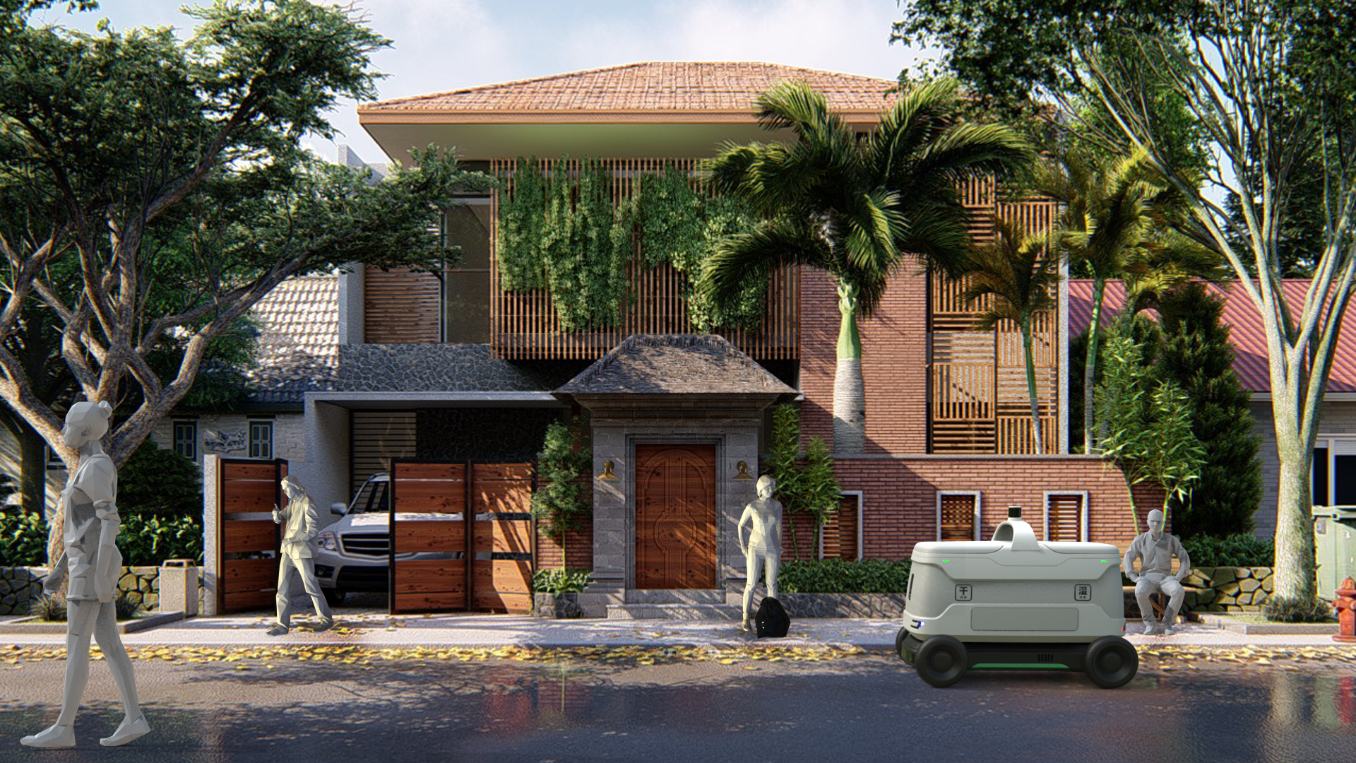 Unmanned vehicle，Graduation project，refuse classification，