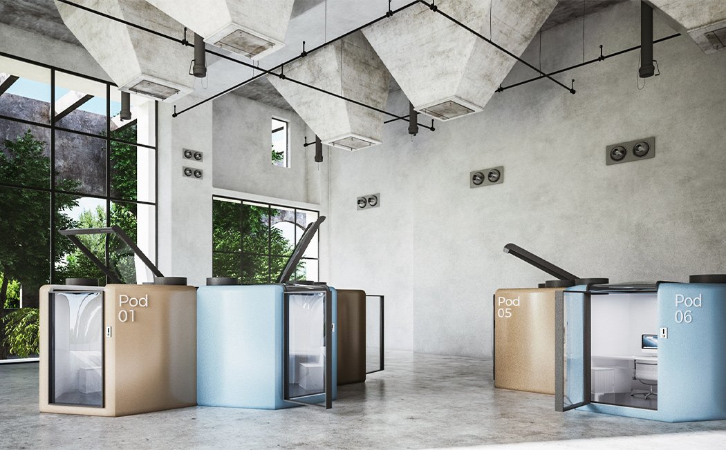 Work cabin，Design，industrial design，indoor，Office environment，design，