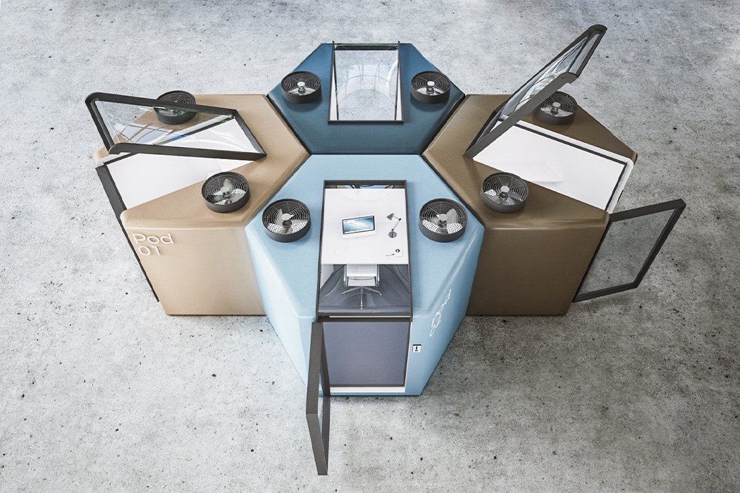 Work cabin，Design，industrial design，indoor，Office environment，design，