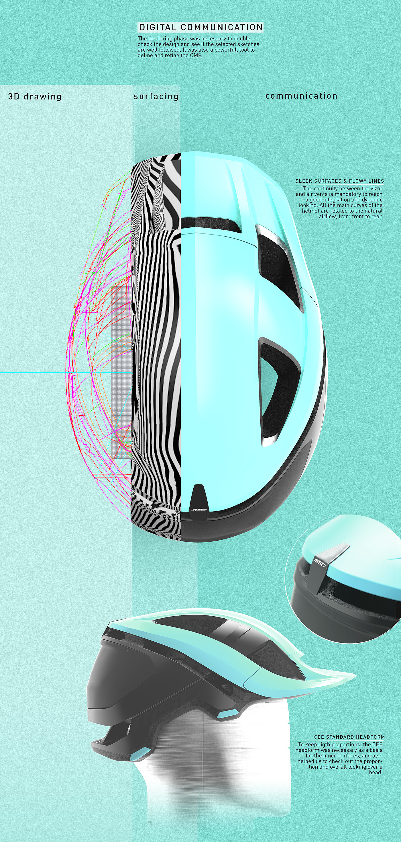 MSC，Helmet，product design，safety design ，