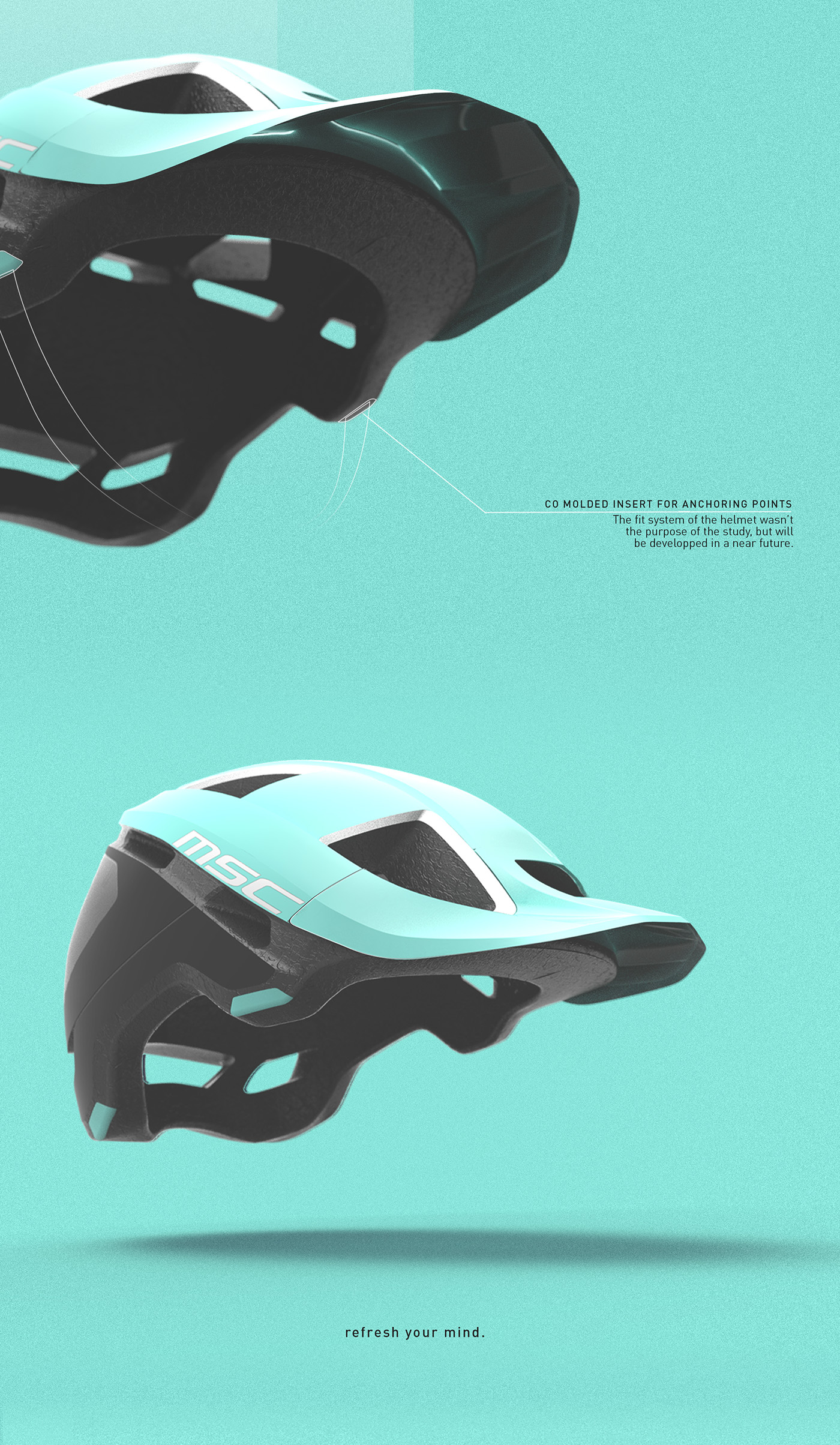 MSC，Helmet，product design，safety design ，